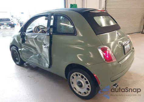 2015 Fiat 500C Pop from USA, damaged, VIN 3C3CFFDR1FT620556
